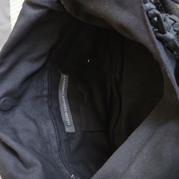 Clever Carriage Company Positano Hand Macrame Satchel - Picture 5 of 8